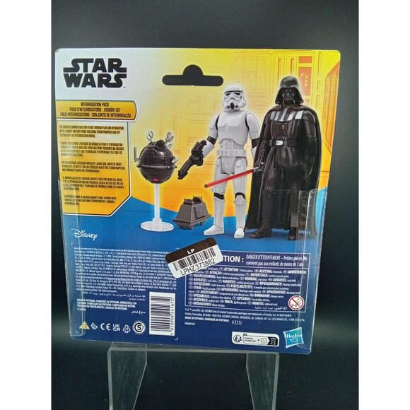 Star Wars Darth Vader & Stormtrooper 4-Inch Action Figure Interrogation Pack - Picture 6 of 8